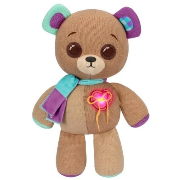 NEW Interactive 14" Teddy Bear Plush Toy 70+ Expressions and Reactions Feelings - Picture 3 of 15